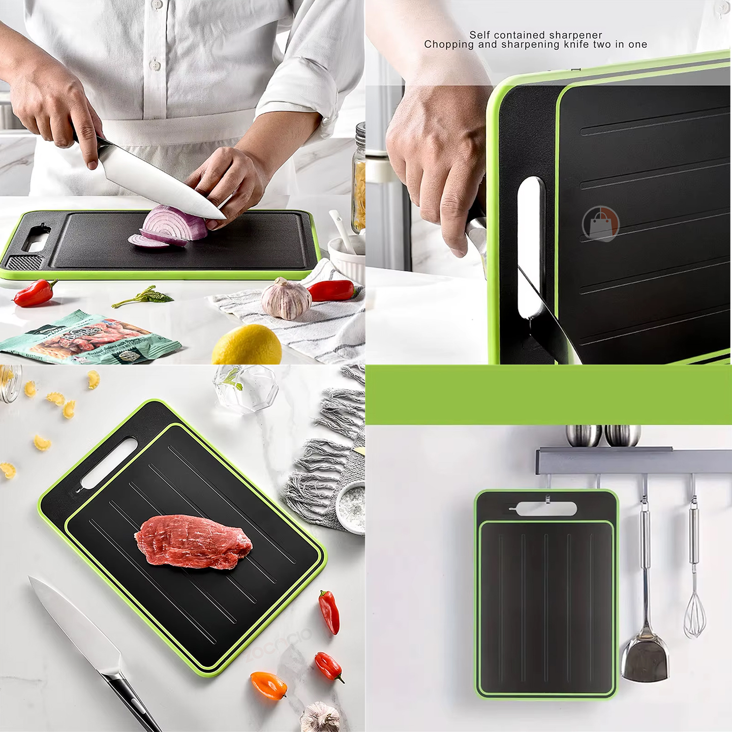 Tabla Para Picar 4 En 1 Corte Descongela